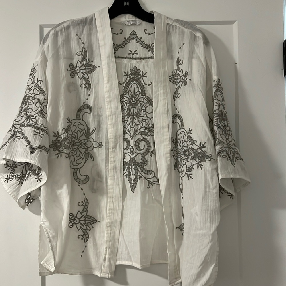 Lucky Brand Embroidered Top